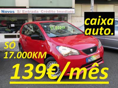 Carro usado SEAT Mii 1.0 Caixa Automática Só 17.000KM 139€/Mês* Gasolina