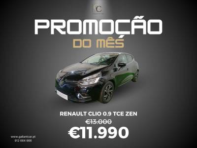 Carro usado Renault Clio 0.9 TCe Zen Gasolina