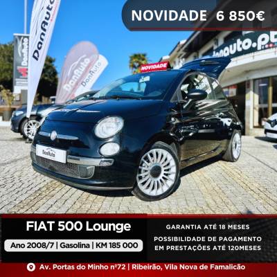 Carro usado Fiat 500 1.2 Lounge Gasolina