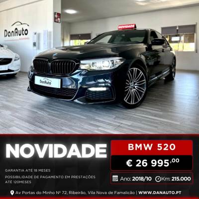 Carro usado BMW Série 5 d Pack M Auto Diesel