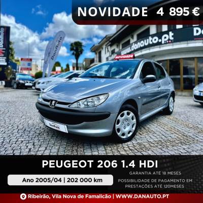 Carro usado Peugeot 206 1.4 HDi XT Diesel