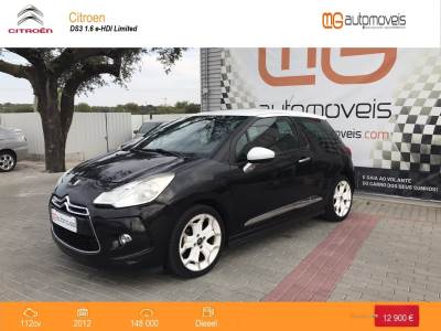 Carro usado Citroën DS3 1.6 HDi Airdream Sport Chic Diesel