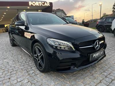 Carro usado Mercedes-Benz Classe C de AMG Line Híbrido (Gasóleo)