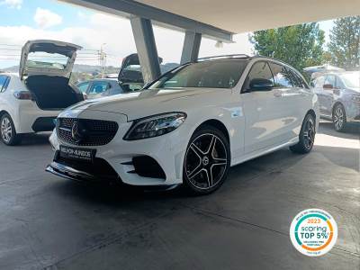 Carro usado Mercedes-Benz Classe C h AMG Line Híbrido (Gasóleo)