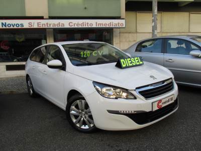 Carro usado Peugeot 308 SW Diesel 1.6 BlueHDi Active 120cv GPS Só 199€/Mês* Diesel