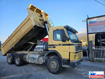 Pesado usado Volvo 6x4 basculante Diesel